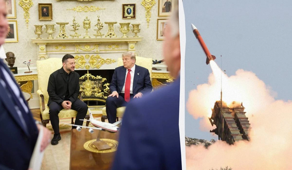 Овальний кабінет Білого дому під час зустрічі Дональда Трампа та Володимира Зеленського