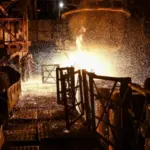 Виробничий процес на металургійному комбінаті «Запоріжсталь» (13 листопада 2024 року)
